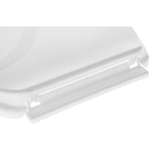 Produktbild für WC-Sitz Nölle 395010, oval, aus Kunststoff