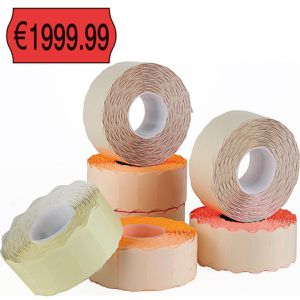 Produktbild für Preisetiketten Böttcher-AG rot, 26 x 12 mm