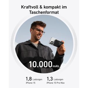 Produktbild für Powerbank Anker MagGo, 10000mAh