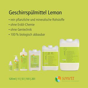 Produktbild für Spülmittel Sonett DE3074, Lemon, Konzentrat