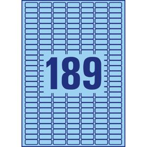 Produktbild für Universaletiketten Zweckform L6048-20, blau