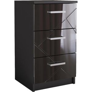 Produktbild für Badschrank Vicco Irma, hochglanz anthrazit