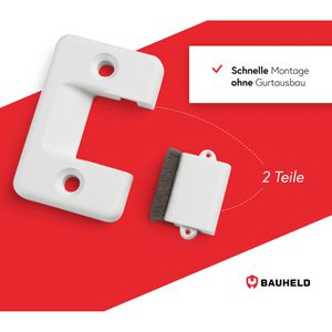 Produktbild für Rollladen-Gurtführung Bauheld Lochabstand 40 mm