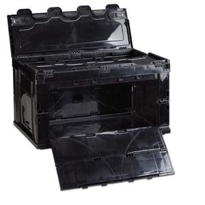 Produktbild für Klappbox Relaxdays 10022590, schwarz, 60 Liter