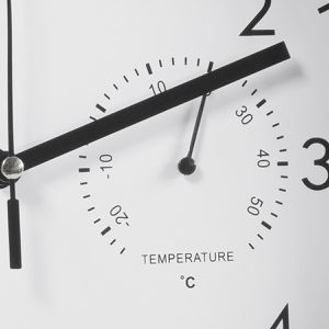 Produktbild für Wanduhr Böttcher-AG Kunststoff, analog, Quarzuhr