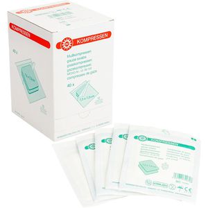 Mullkompressen Nobamed 712207, aus Baumwolle, steril