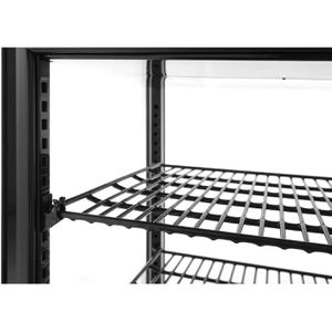 Produktbild für Kühlvitrine Arktic 233238, schwarz