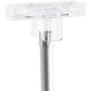 Produktbild für Infoständer Böttcher-AG aus Aluminium, transparent, A4