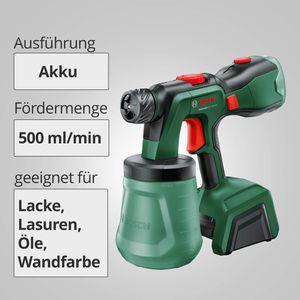 Produktbild für Farbsprühsystem Bosch 0603208201 AdvancedSpray 18V-500
