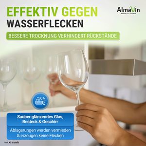 Produktbild für Klarspüler AlmaWin Öko, natürliche Inhaltsstoffe