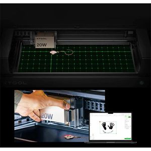 Produktbild für Graviermaschine xTool S1 20W, LK1, Basic Bundle