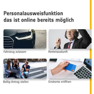 Produktbild für Chipkartenleser REINERSCT cyberJack RFID komfort USB-C