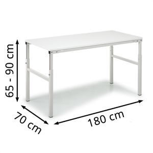 Produktbild für Arbeitstisch Treston TP915, höhenverstellbar