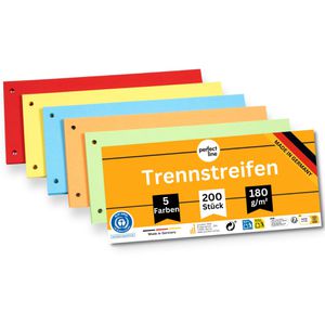 Trennstreifen perfect-line farbig sortiert