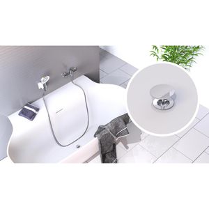Produktbild für Badewannenstöpsel Kirchhoff Abfluss Stöpsel 988453155, Ø 70 mm