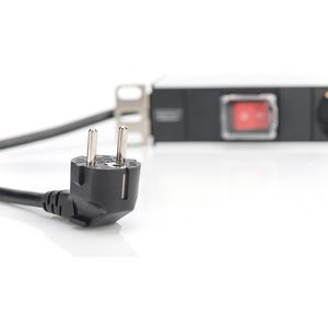 Produktbild für Steckdosenleiste Digitus Professional mit 2m Kabel