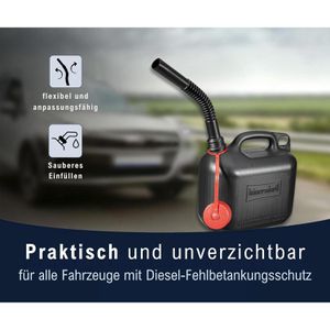 Produktbild für Auslaufrohr Hünersdorff Ausgießer Diesel, flexibel