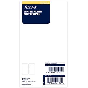 Ersatzeinlagen Filofax 132405, Notizpapier, blanko, Personal