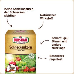 Produktbild für Schneckenkorn Substral Naturen Limex Bio, besonders regenfest