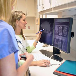 Produktbild für Monitorhalterung Ergotron Neo-Flex Dual Lift Stand