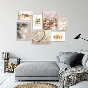 Produktbild für Wandbild visario Pampasgras