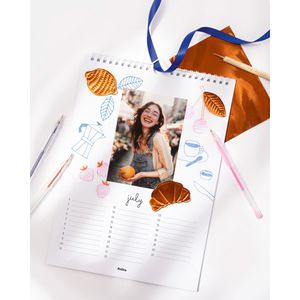 Produktbild für Fotokalender Folia 23181, DIY Bastelkalender, jahresunabhängig
