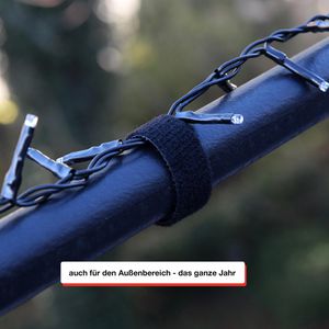 Produktbild für Klettband Label-the-cable Roll Strap, schwarz