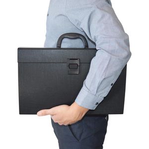 Produktbild für Fächermappe RAPESCO 1555, A4, schwarz