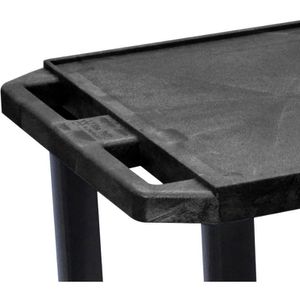 Produktbild für Tischwagen Luxor SEWT33-B, aus Kunststoff
