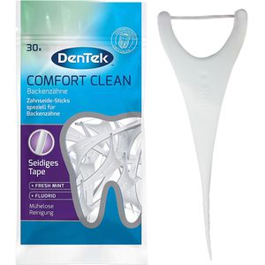 Produktbild für Zahnseide DenTek Comfort Clean, Y-Form, ungewachst