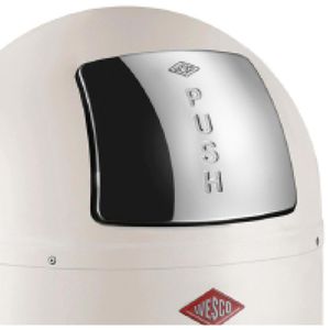 Produktbild für Mülleimer Wesco Pushboy, mandel