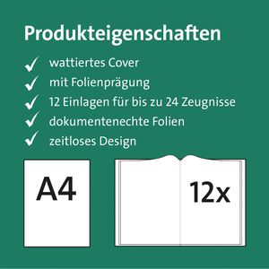 Produktbild für Zeugnismappe Roth Duo 89248, A4