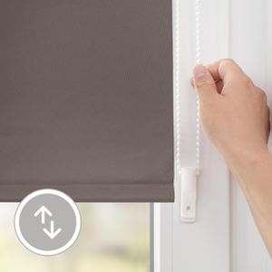 Produktbild für Rollo Lichtblick Klemmfix, verdunkelnd, taupe