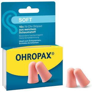 Ohrstöpsel OHROPAX Soft, SNR 32 dB