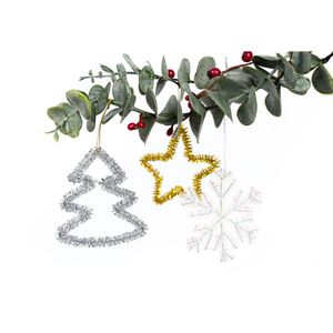 Produktbild für Bastelset Folia Chenilledraht Winter