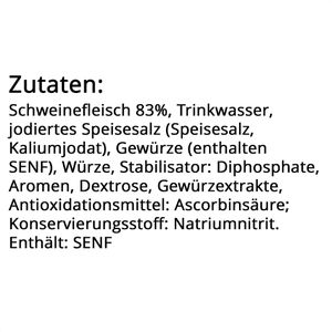 Produktbild für Wurstkonserve Lutz Grobe Schinkenwurst