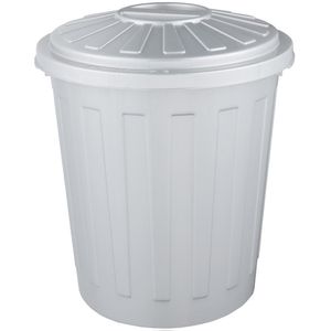 Mülleimer Keeeper Mini-Tonne, light silver