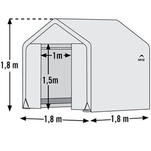Produktbild für Gewächshaus ShelterLogic SL70682, 3,24 m² Fläche