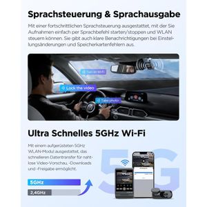 Produktbild für Dashcam VIOFO A229 Plus 2CH, Auto