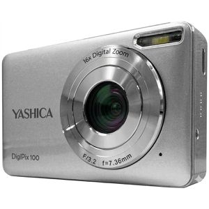 Produktbild für Kompaktkamera Yashica DigiPix 100 silber, mit 2,4 Zoll Display