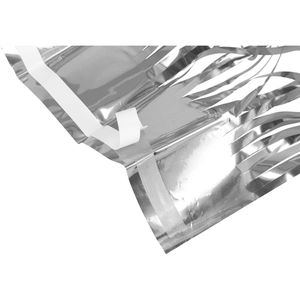 Produktbild für Lametta Oblique-Unique 528, glatt, silber