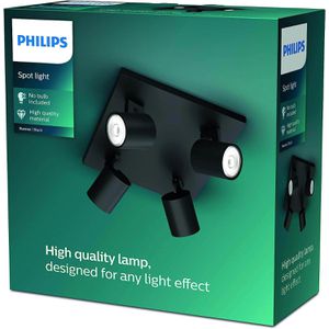Produktbild für Deckenstrahler Philips Runner, GU10-Fassung
