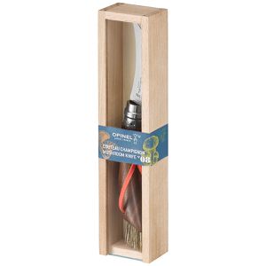 Produktbild für Pilzmesser Opinel No.8 Inox, Set, klappbar, mit Bürste