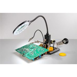 Produktbild für Löthilfe Goobay 45241, mit Lupe
