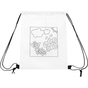 Produktbild für Turnbeutel Böttcher-AG Colorful Hobby, weiß, für Kinder