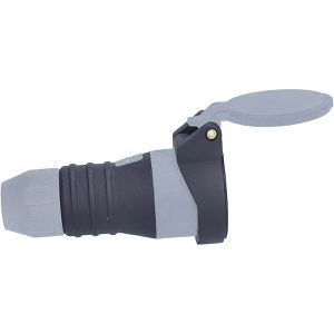 Produktbild für Schutzkontakt-Kupplung as-Schwabe 62311, schwarz / grau