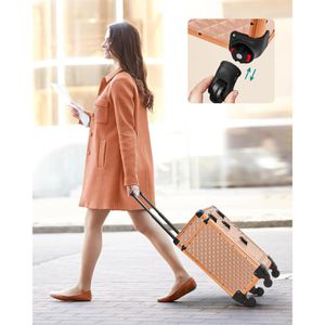 Produktbild für Kosmetikkoffer Songmics JHZ008A01, Trolley, groß