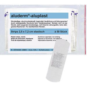 Pflaster Söhngen Aluderm Aluplast, 50 Strips