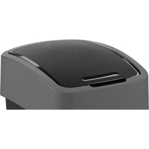 Produktbild für Mülleimer Curver Flip Bin 25L, soft grey