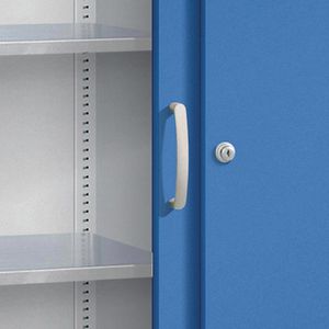Produktbild für Werkzeugschrank CP-Möbel 2159-00, aus Metall, grau / blau